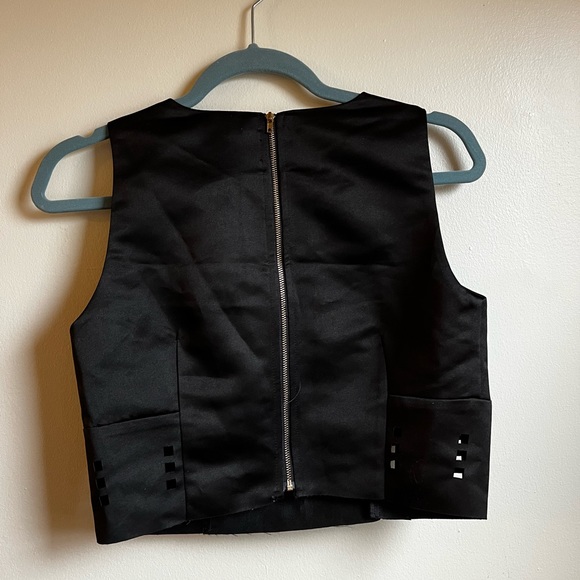 Satin C.Luce chick crop top - Picture 2 of 4